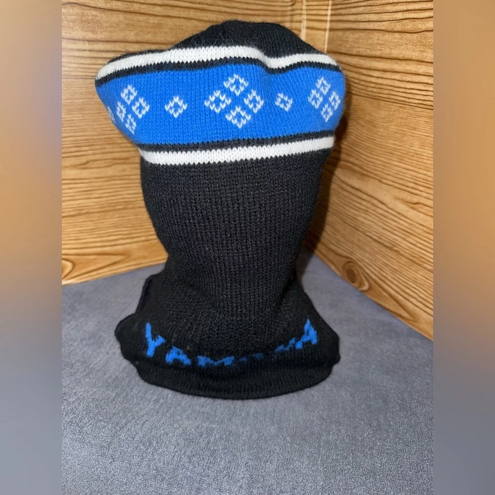 🛷Yamaha VINTAGE Balaclava Black Blue Face Mask